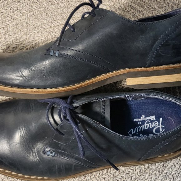 Original Penguin - Navy - Leather Men\'s Low cut Chukka, Size 8 (B4) main image 5